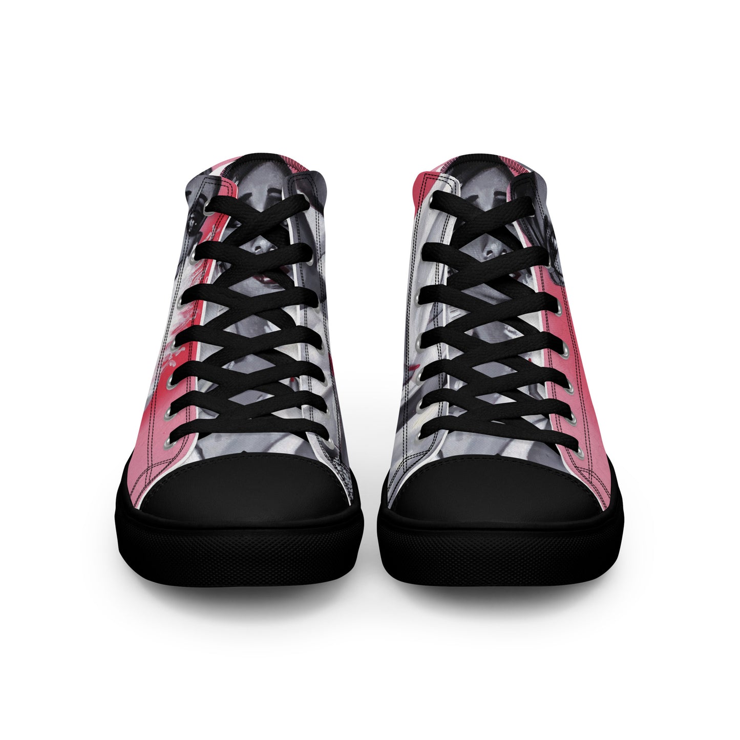 Women’s high top canvas shoes