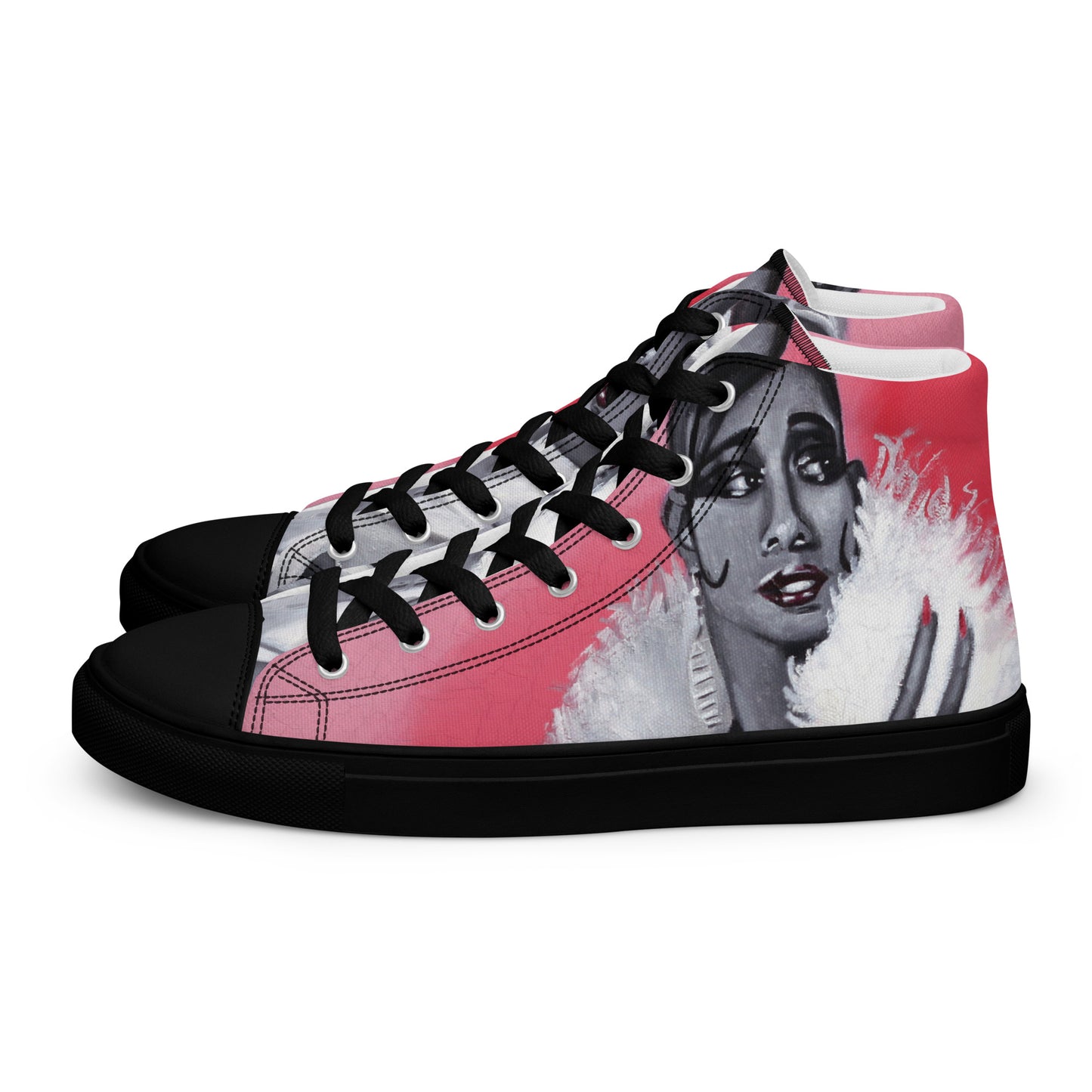 Women’s high top canvas shoes