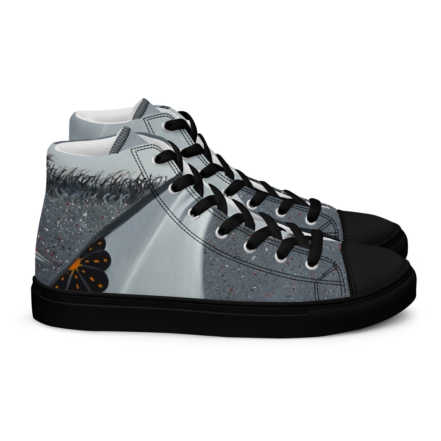 Women’s high top canvas shoes