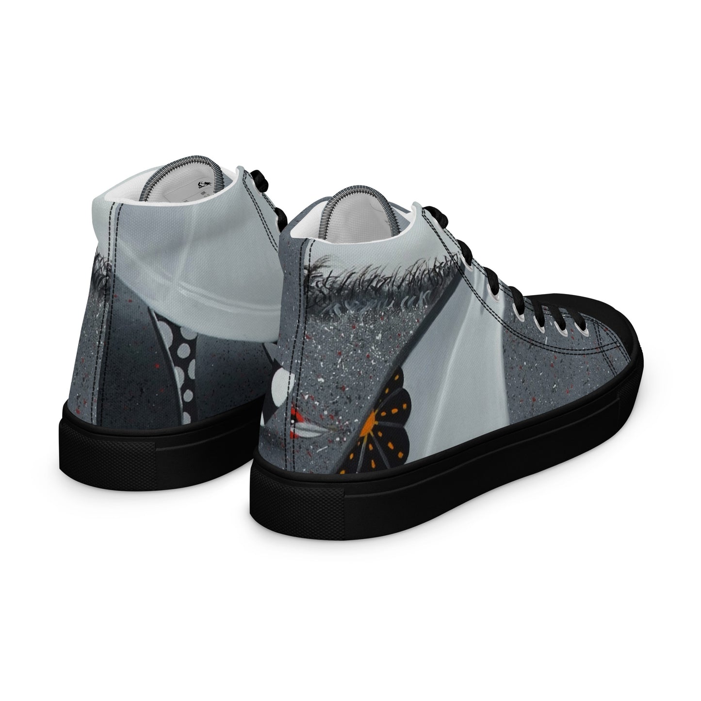 Women’s high top canvas shoes