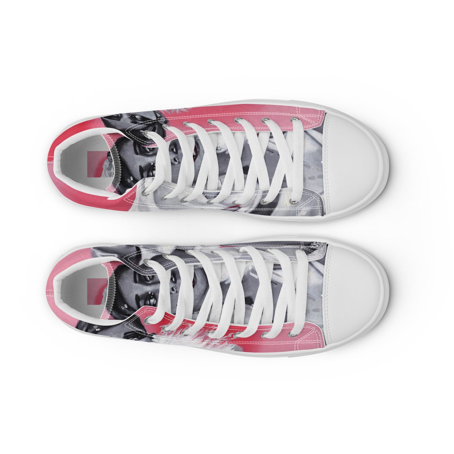 Women’s high top canvas shoes