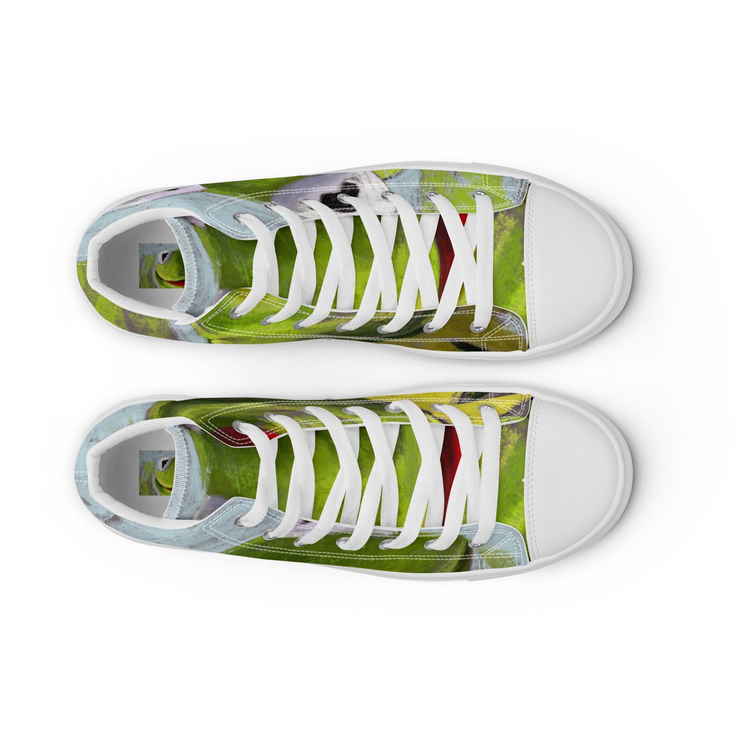 It Ain't Easy Women’s high top canvas shoes