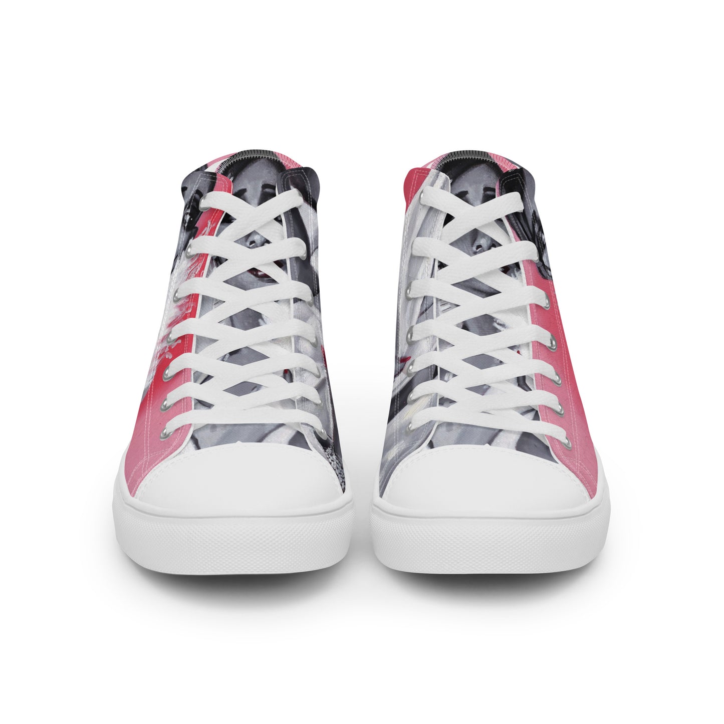 Women’s high top canvas shoes