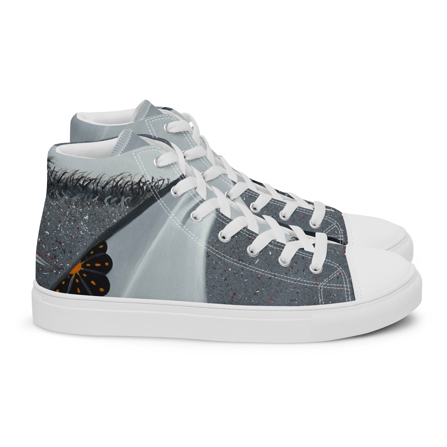 Women’s high top canvas shoes