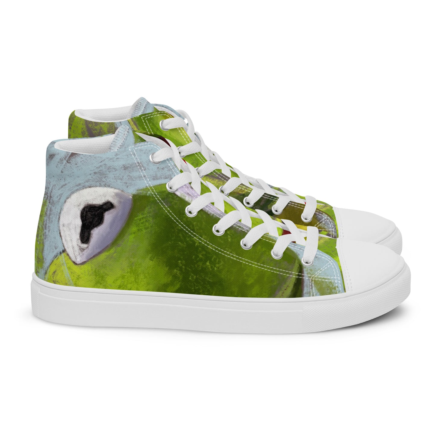 It Ain't Easy Women’s high top canvas shoes