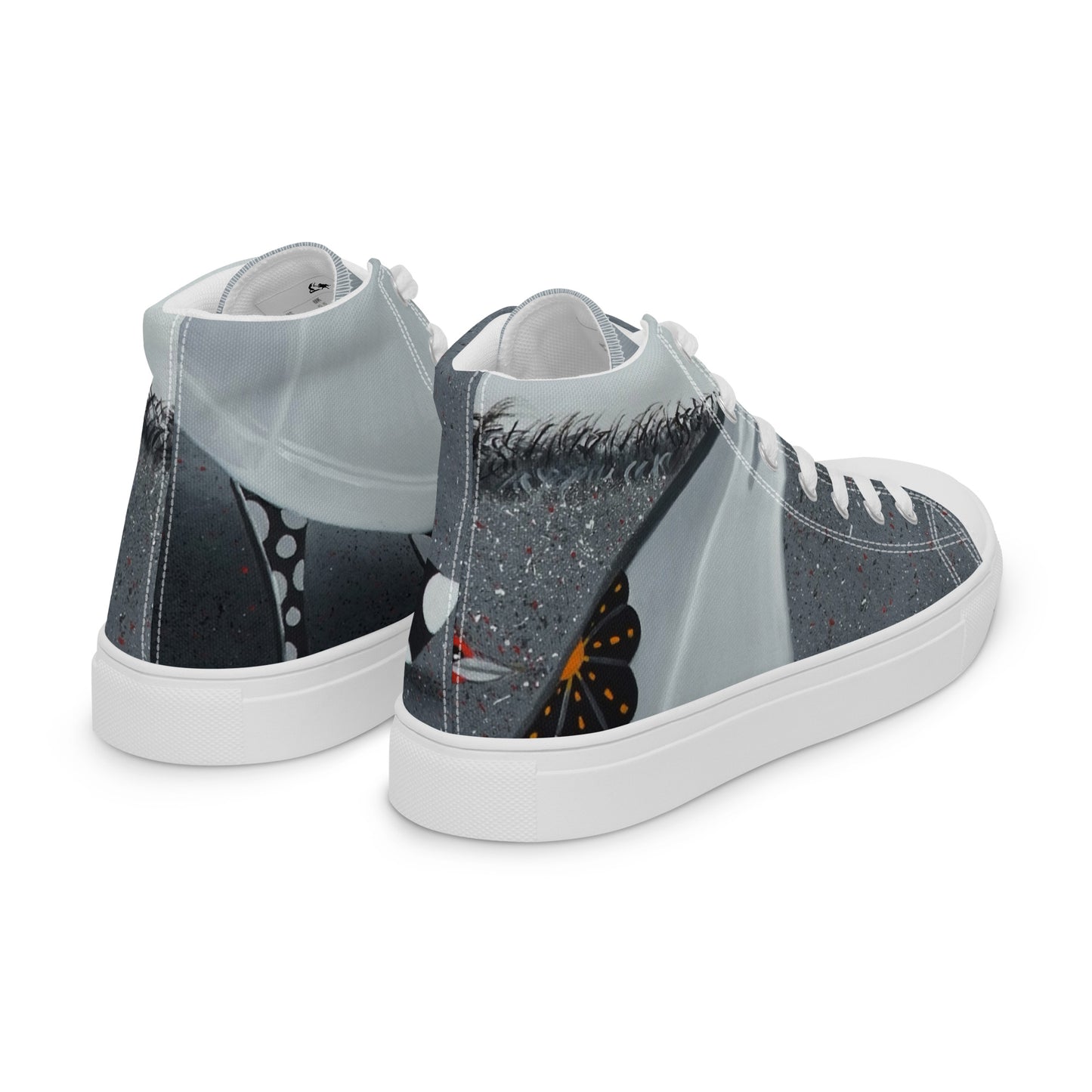 Women’s high top canvas shoes