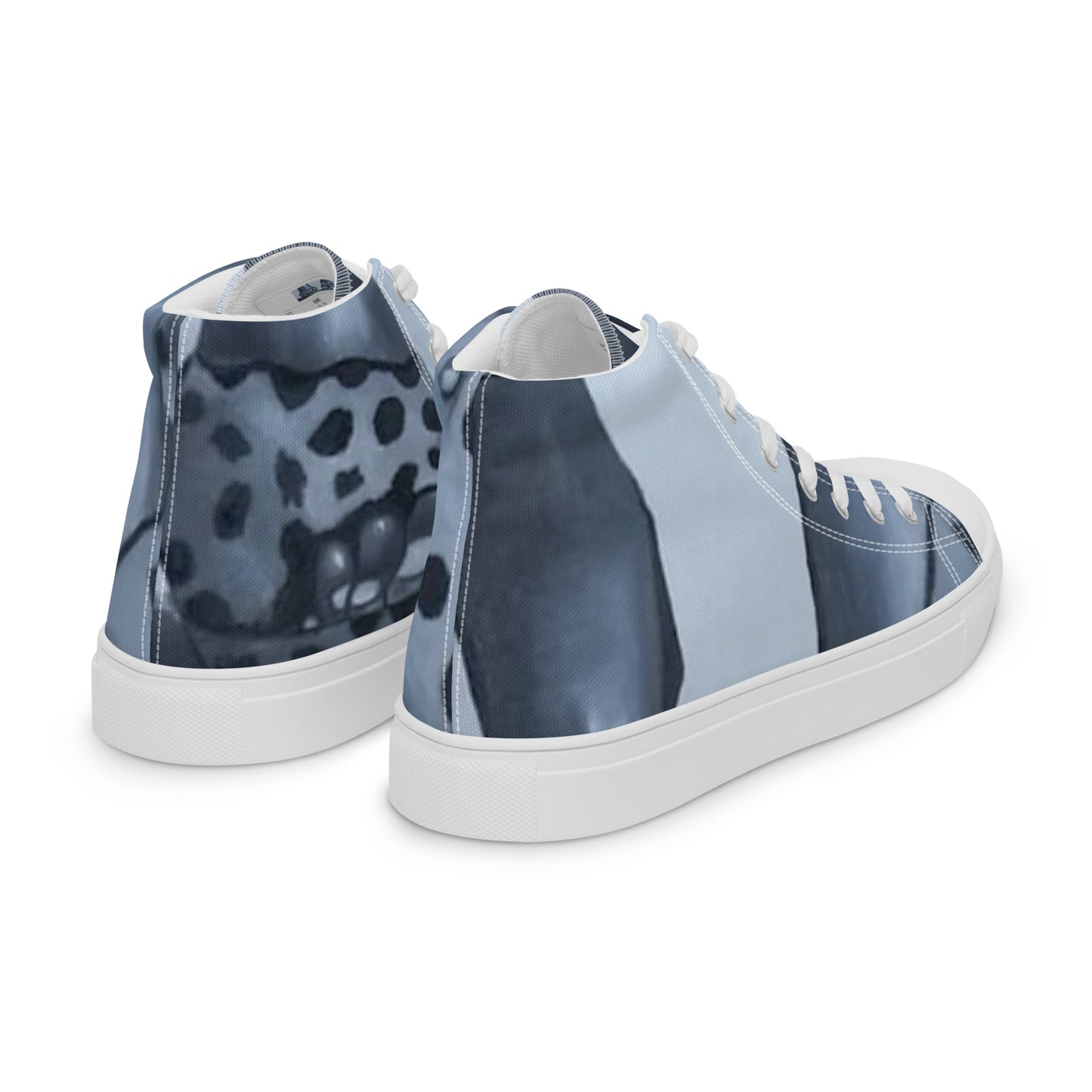 Women’s high top canvas shoes