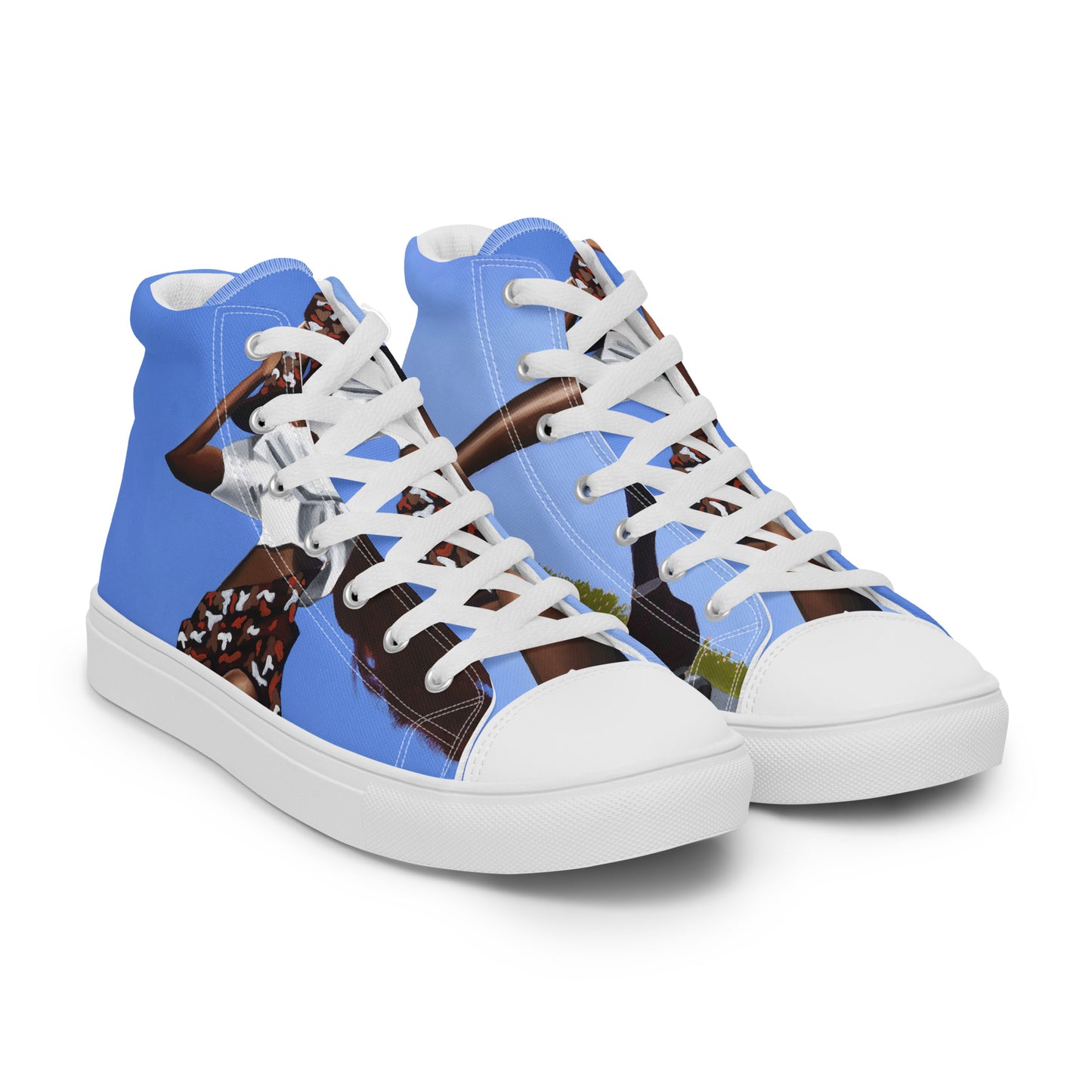 Glide Women’s high top canvas shoes