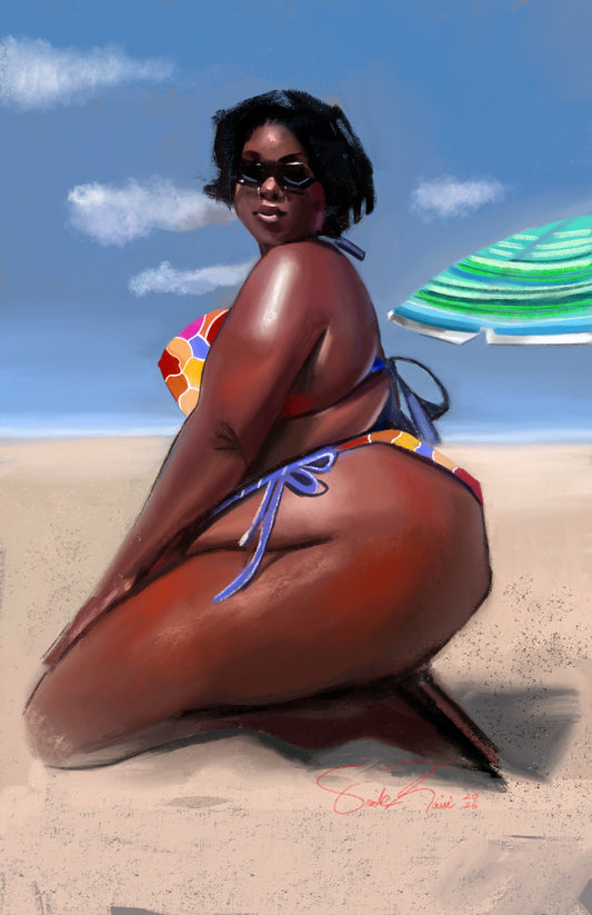 My Summer Body (28x18) fine art paper