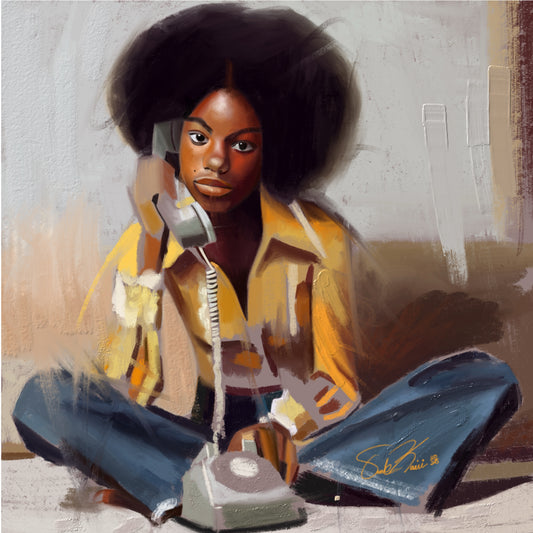 Young Love (25x25) Fine Art Paper