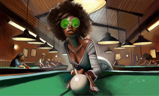 Pool Hall (16x20 Fine Art Paper)