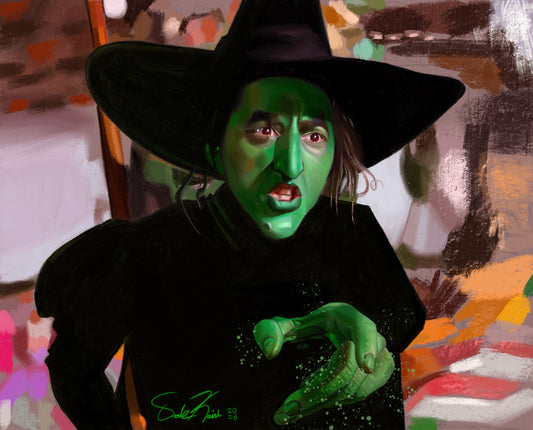 Wicked 26"x32" 1.00 in Bleed on each side. Somerset Velvet Fine Art Paper