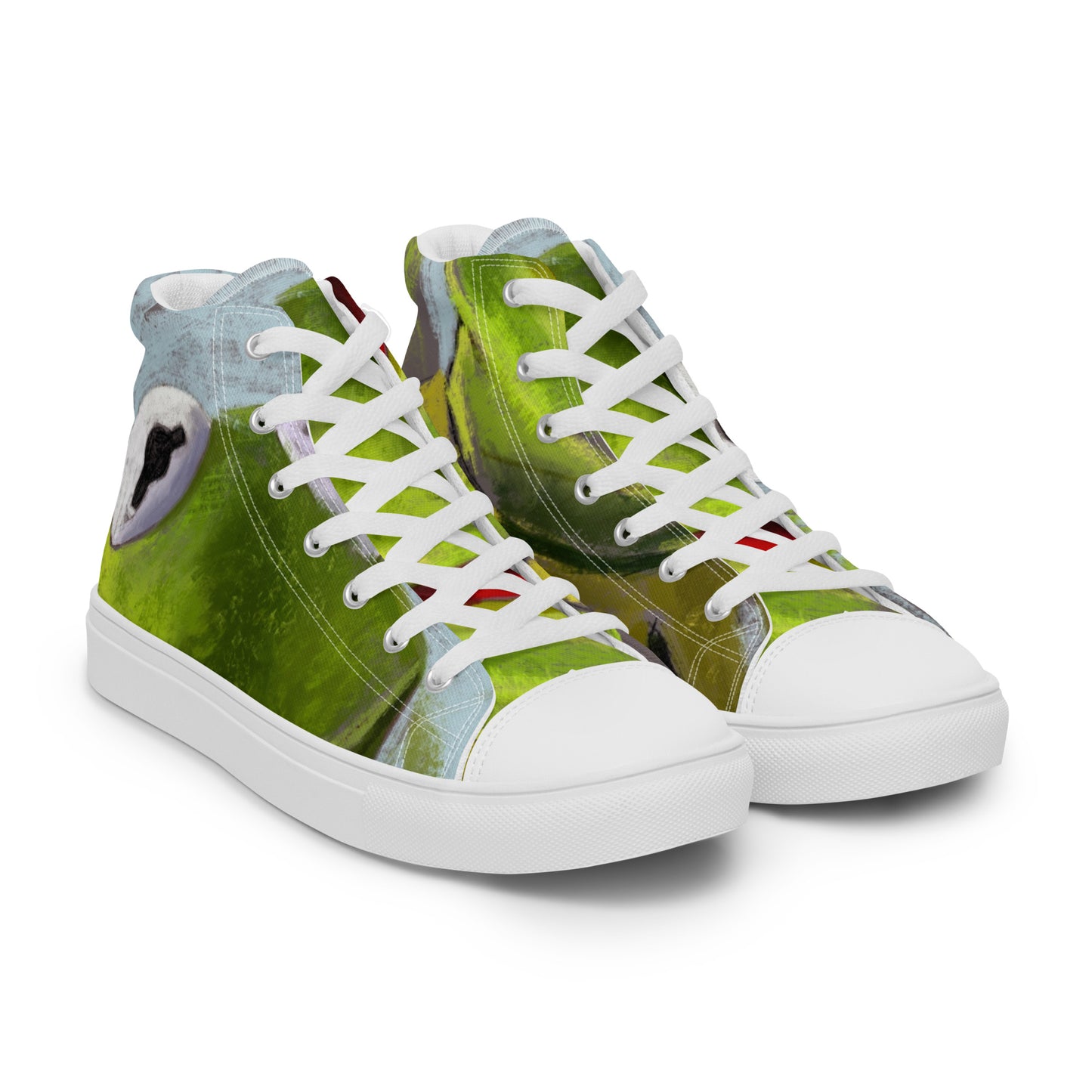 It Ain't Easy Women’s high top canvas shoes