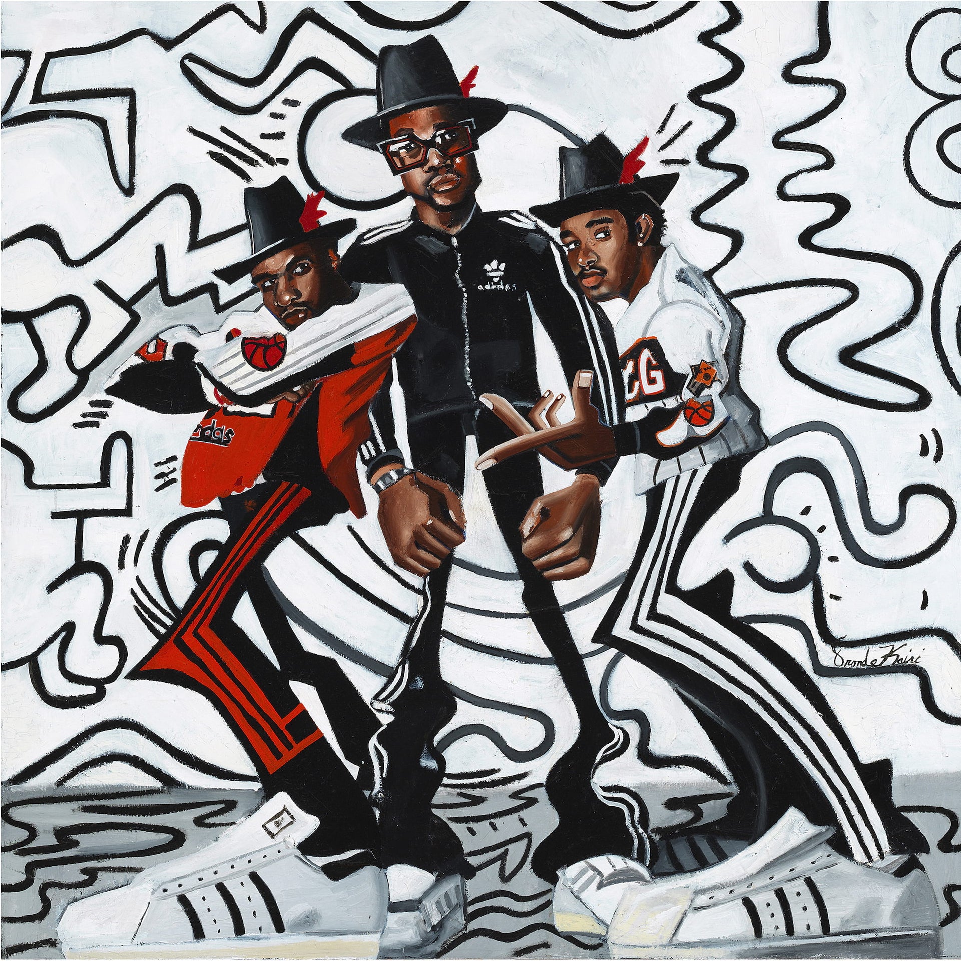 Run DMC My Adidas (Metallic Fine Art Print) – Orondekairi.com